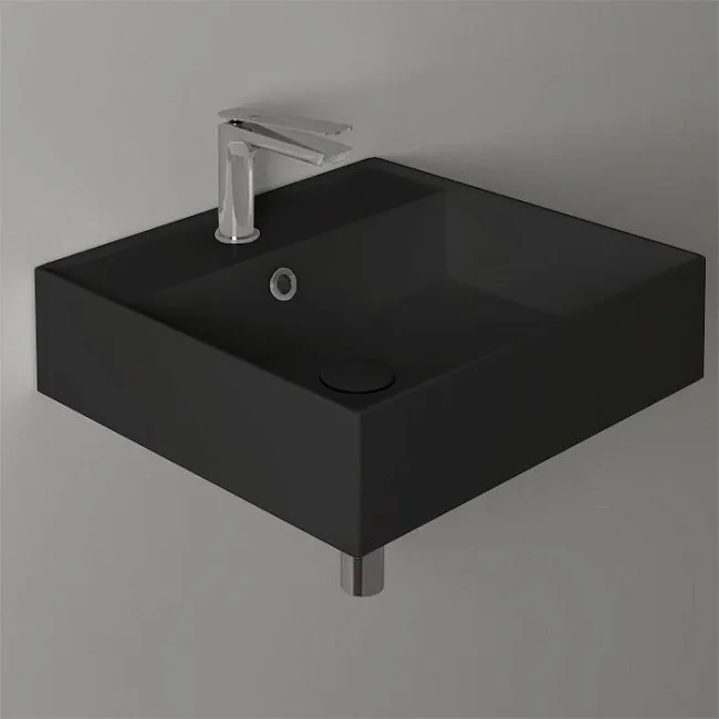 Раковина Simas Agile AG51 nero matt*1 51x46 см Sancos — Оригинал