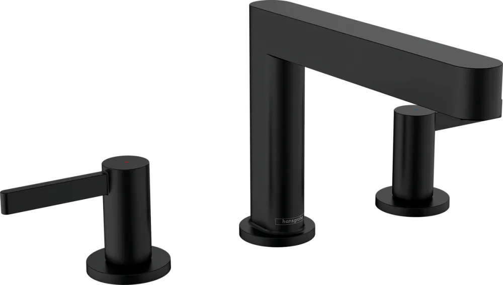 Смеситель для раковины Hansgrohe Finoris 110 76033670 матовый черный Sancos — официальный сайт