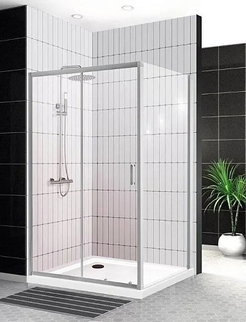 Душевой уголок BelBagno Uno AH 1 110/80 C Cr