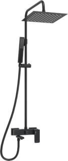 Душевая стойка Wasserkraft Abens 2000 A277.255.218.BM, черная