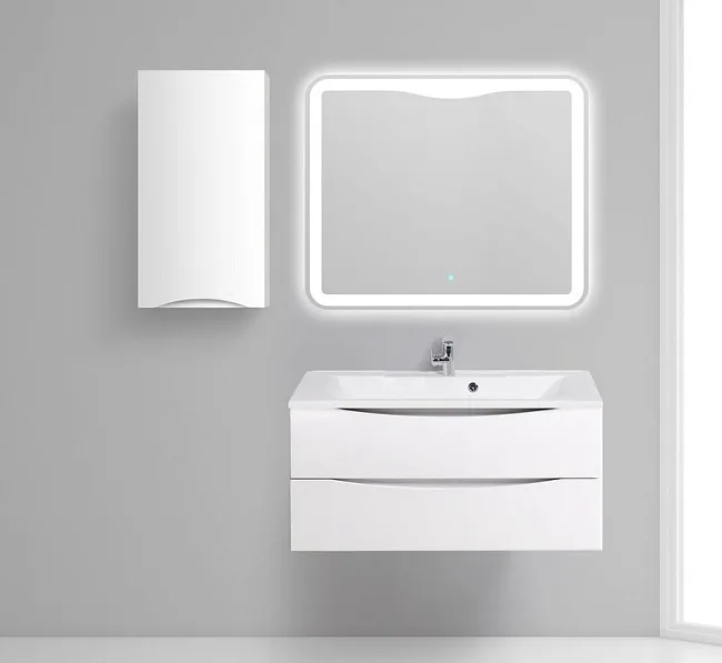 Шкаф BelBagno Fly -Marino L bianco lucido Sancos — Оригинал