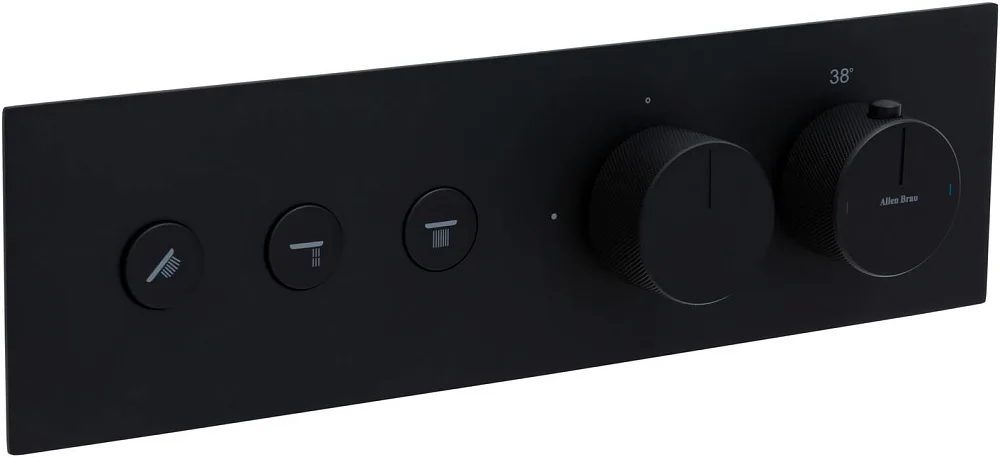 Термостатический смеситель встраиваемый Allen Brau Liberty 5.33003-31 С ВНУТРЕННЕЙ ЧАСТЬЮ, матовый ч Sancos — официальный сайт