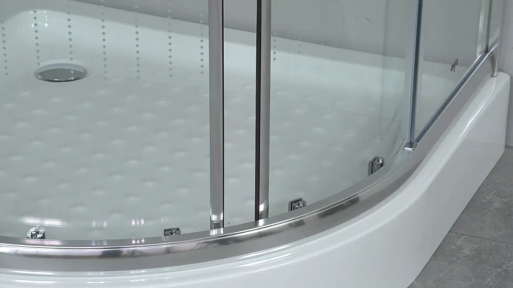 Душевой уголок Timo TL-1101R Romb Glass с поддоном Sancos — официальный сайт
