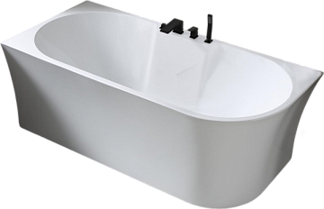 Акриловая ванна Abber 170x80 см, левая, AB9335-1.7 L