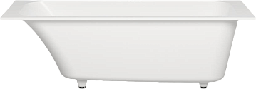 Ванна из искусственного камня Salini Orlanda Kit S-Sense 170x80 см, встраиваемая, белая, на ножках, 