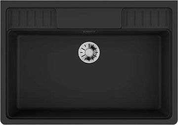 Мойка кухонная Omoikiri Kinokawa 90-GB графит