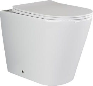 Унитаз приставной напольный Ceramicanova Highlight Rimless CN1812