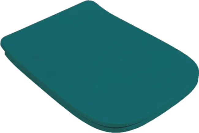 Крышка-сиденье ArtCeram A16 Slim ASV003 43 00 с микролифтом, green petrolio Sancos — Оригинал