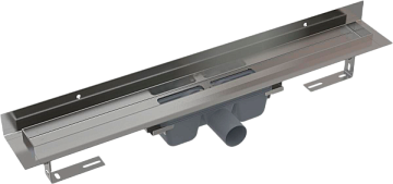 Душевой трап (лоток) AlcaPlast APZ16 -650, без решетки