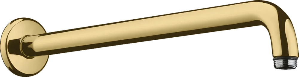 Кронштейн для верхнего душа Hansgrohe 27413990 полированное золото Sancos — официальный сайт