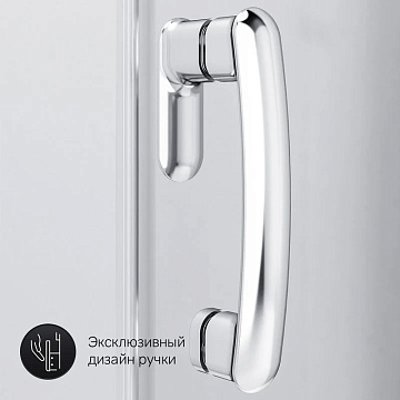 Душевой уголок AM.PM Like W83G-315-090CT 90, прозрачное стекло