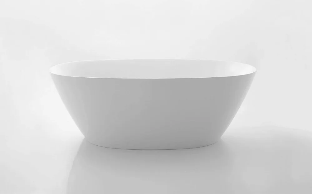 Акриловая ванна BelBagno BB77-1700-W0 170x80 см, отдельностоящая, белая, овальная, на ножках Sancos — официальный сайт