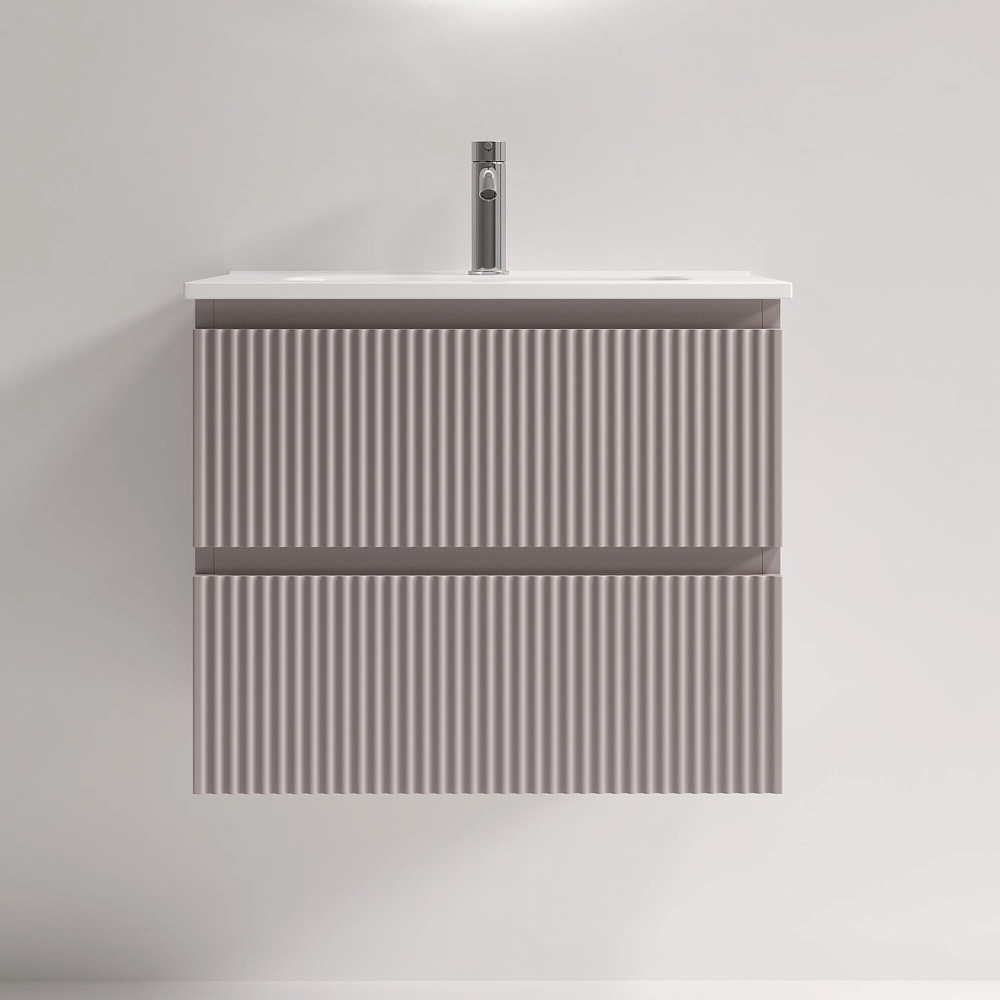 Тумба под раковину Sancos Snob R 60 подвесная Doha soft (пыльная роза), SNR60/39SM