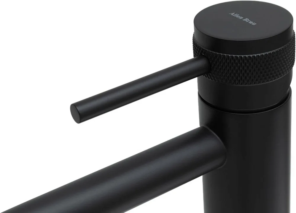 Смеситель для раковины Allen Brau Priority 5.31A02-31 матовый черный Sancos — официальный сайт
