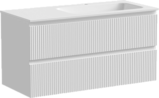 Тумба под раковину Sancos Snob T 100 подвесная Bianco (белый), SNT100RW