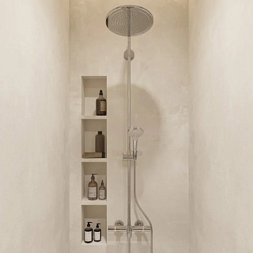 Душевая стойка Hansgrohe Croma Select 280 Air 1jet Showerpipe, с термостатом