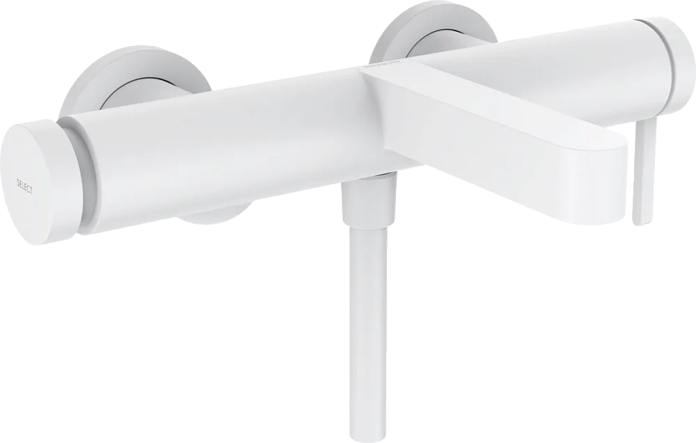 Смеситель для ванны с душем Hansgrohe Finoris 76420700, матовый белый Sancos — официальный сайт