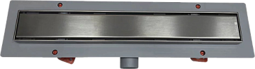 Душевой трап (лоток) Veconi Klasik Graphite 650 брашированный графит