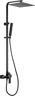 Душевая стойка Allen Brau Infinity 5.21012-31, чёрный матовый