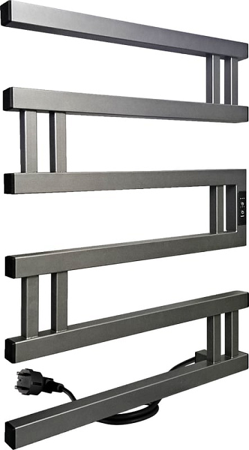 Полотенцесушитель электрический Indigo Muza DGM60-50GFMRt graphite metallic