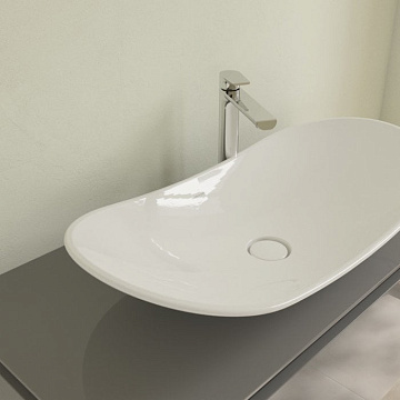 Накладная раковина Villeroy & Boch My Nature 4110 80R1 alpin CeramicPlus