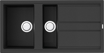 Мойка кухонная Omoikiri Kitagawa 100-2-GB графит