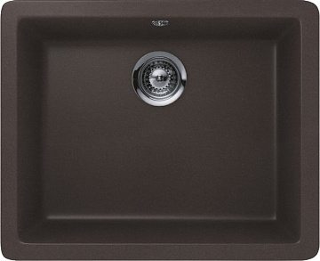 Мойка кухонная Schock Quadro 700521U 60 (N-100) Cristalite мокка