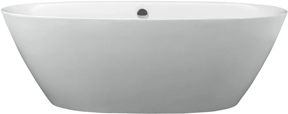 Акриловая ванна BelBagno BB68-1800 180x90 см, отдельностоящая, белая, овальная, с каркасом Sancos — официальный сайт