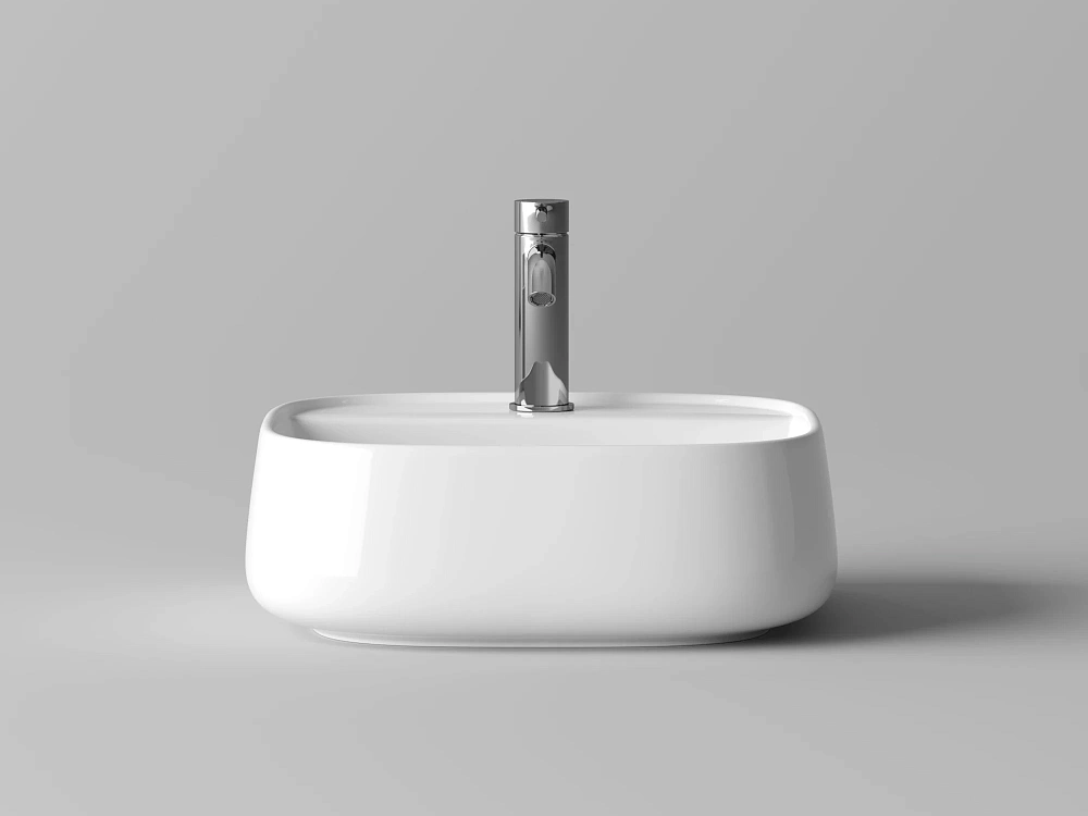 Подвесная раковина для ванной комнаты Ceramicanova Fonte CN5052, белый Sancos — официальный сайт