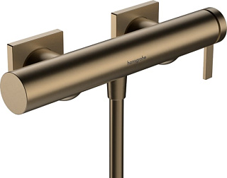Смеситель для душа Hansgrohe Tecturis E 73620140 шлифованная бронза