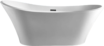Акриловая ванна Swedbe Vita 180x80 см, правая, 8834
