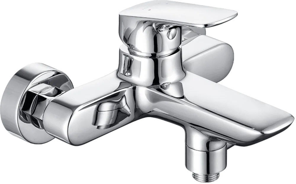 Смеситель для ванны с душем AQUATEK Вега AQ1040CR, хром Sancos — официальный сайт