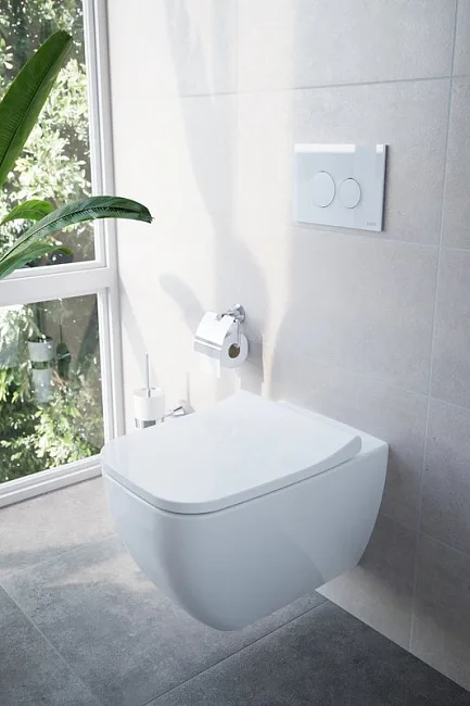 Крышка-сиденье VitrA Integra Square 191-003-009 с микролифтом Sancos — Оригинал