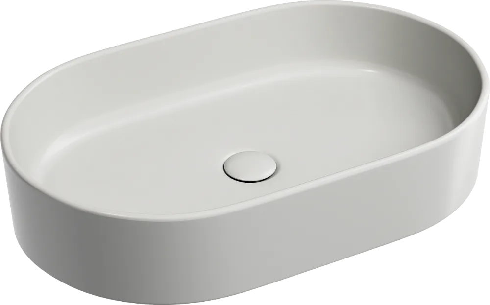 Накладная раковина Ceramicanova Element CN6048MSG серая матовая Sancos — официальный сайт