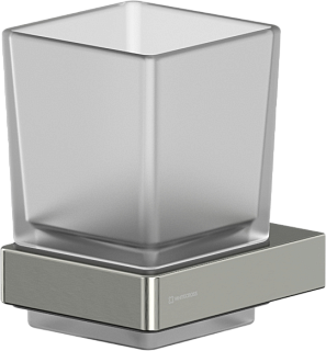 Стакан WHITECROSS Cubo CU2430NIB брашированный никель