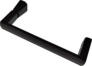 Душевой уголок Abber Schwarzer Diamant AG30100B5-S100B5 100x100, профиль черный, стекло прозрачное