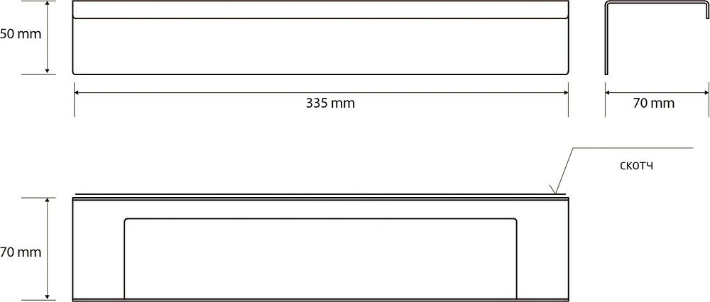 Полотенцедержатель Bemeta Niva 101112135