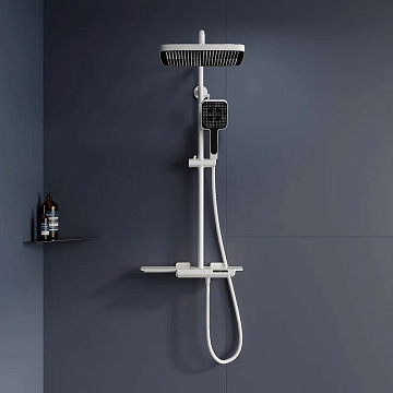 Душевая стойка RGW Shower Panels SP-34-W, белая
