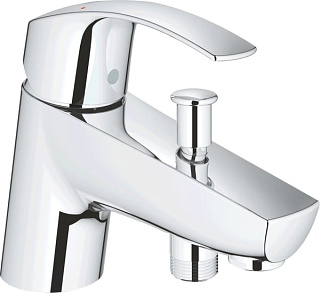 Смеситель на борт ванны Grohe Eurosmart 33412002, хром