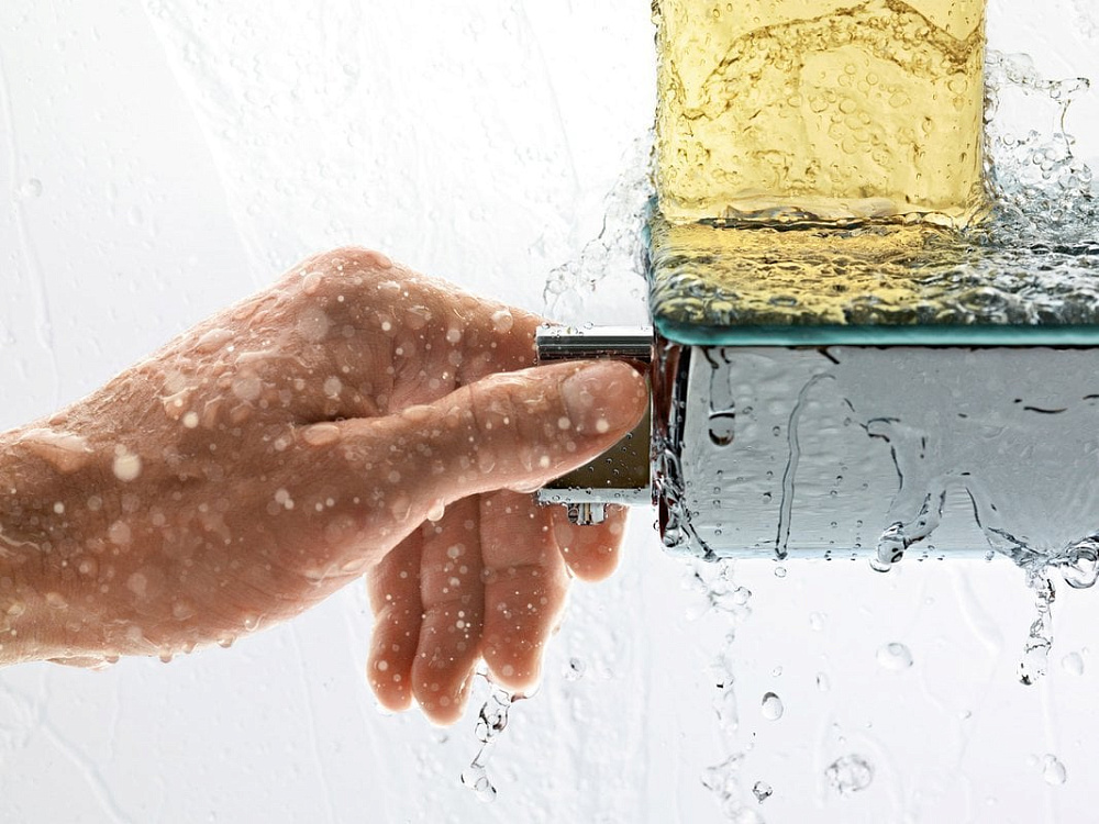 Термостатический смеситель Hansgrohe Ecostat Select 13161000 для душа