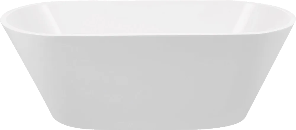Акриловая ванна BelBagno BB61-1700-W0 170x75 см, отдельностоящая, белая, овальная, на ножках Sancos — официальный сайт