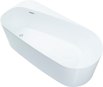 Отдельностоящая ванна Allen Brau Priority 1 170x80 см, белая матовая, 2.31001.21