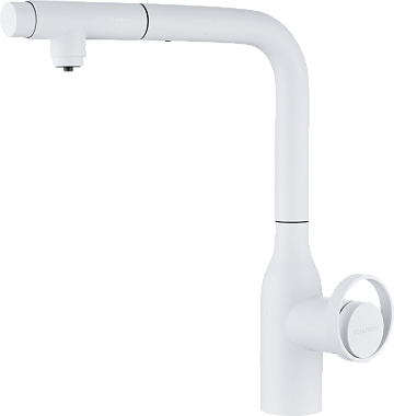 Смеситель для кухни Paulmark Urban Ur213104-WH матовый белый