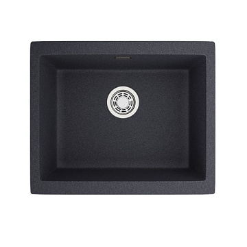 Мойка кухонная Emar Quartz EMQ-1555.P, морион