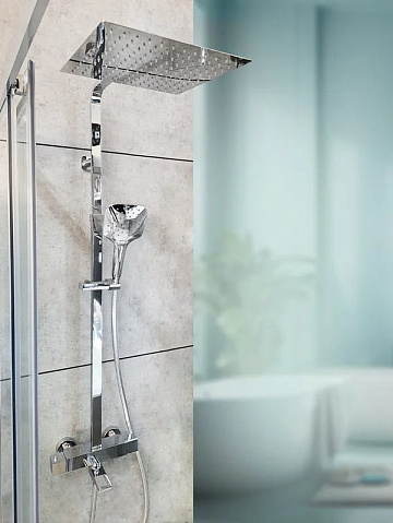 Душевая стойка AltroBagno Cascata 030401 Cr, хром