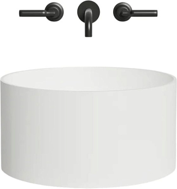 Накладная раковина Salini Armonia Round 02 130412G белый
