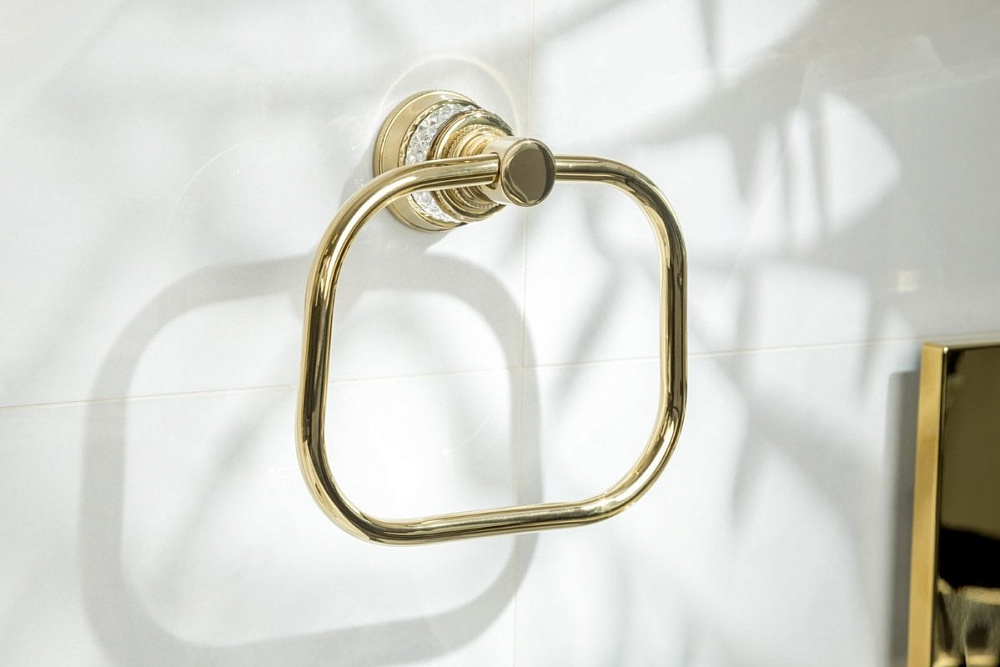 Полотенцедержатель Boheme Aura 10245-G gold
