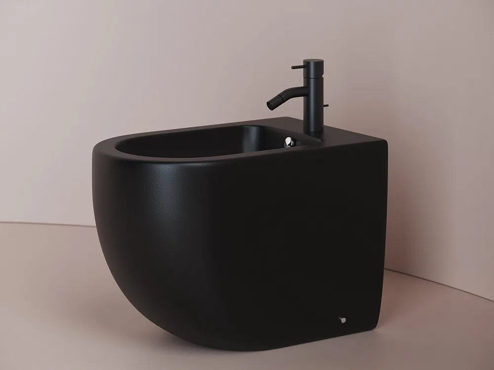Биде напольное Ceramicanova Metropol CN4005MB Sancos — официальный сайт
