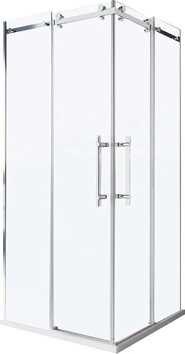 Душевой уголок BelBagno Marino -AH-2-100/80-C-CR профиль хром