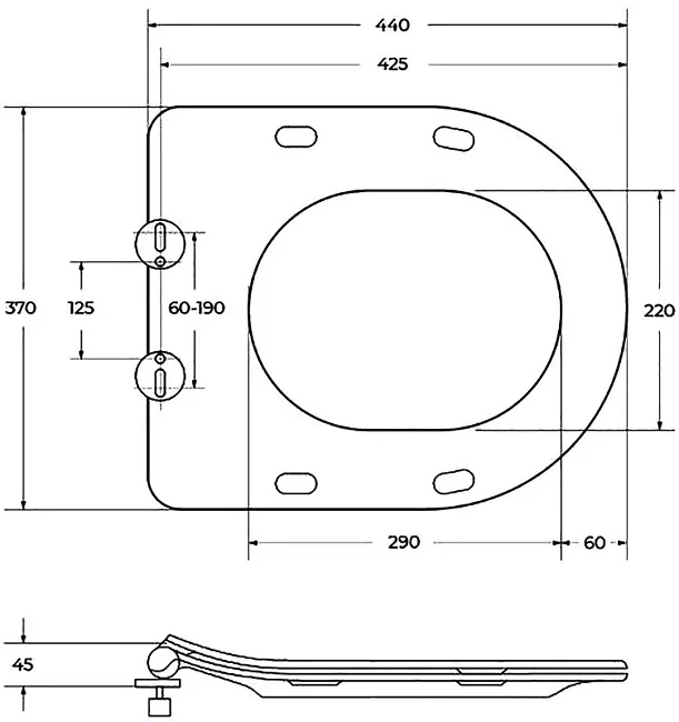 Крышка-сиденье BelBagno Amanda BB051SC с микролифтом Sancos — Оригинал